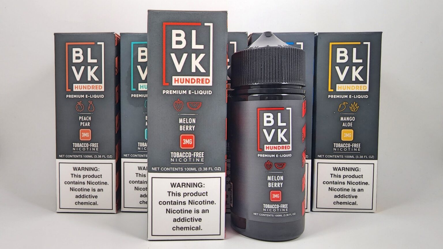 Review of the BLVK Hundred EJuice Line
